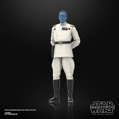 STAR WARS The Black Series Grand Admiral Thrawn, Ahsoka Collectible 6-Inch Action Figure - Image 3