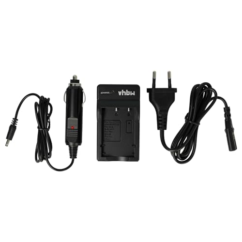 Chargeur Secteur et Chargeur Allume Cigare pour Batterie Fuji FUJIFILM NP-120 pour Thomson Lyra X2400, RCA Lyra X2400