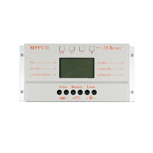 Régulateur MPPT 30A avec écran LCD et sortie USB 5V 12V 24V automatique