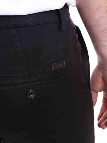 Pantalon Homme Noir Gaudi fini les vêtements inconfortables avec la taille 44 - 3