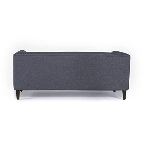 Image of Wakefit Sofa Set | 3 Year Warranty | Sofa 3 Seater, 3 Seater Sofa for Living Room, Wooden Sofa Set, Couch Sofa for Living Room - Miami(Omega : Blue)