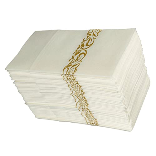 Serviettes avec poche pour couverts jetables Healvian serviette emballage prédécoupée