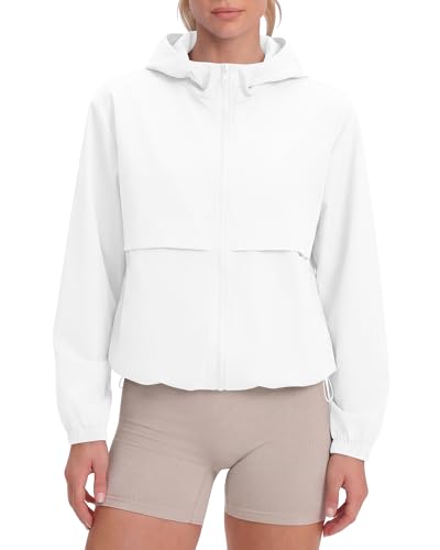 Locachy Women's Lightweight Athletic Workout Hoodie