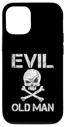 Evil old man Der bose Alte Mann Totenkopf �X�}�z�P�[�X iPhone 12/12 Pro �p