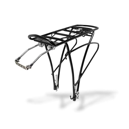 Red Loon Alu Fahrrad Gepäckträger Federklappe 24-28" verstellbar 25kg