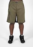 Gorilla Wear Augustine Old School Shorts - grün, L-XL