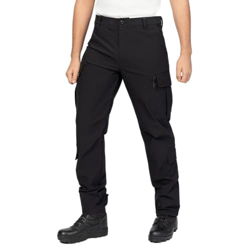 Men’s Tactical Cargo Pants Ripstop Stretch Waterproof 7 Pockets Lightweight Breathable for Work Construction Hiking