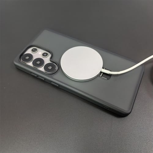 Coque Samsung S23 Plus avec support magnétique compatible MagSafe noir - 7