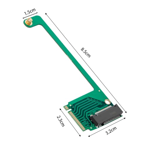 Image of JOYJOM 2230 to 2280 Adapter for ROG Ally SSD - 90 Degree NVME M-Key 5Pin M.2 PCIe 4.0 With Screwdriver