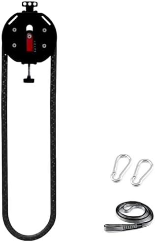 Portable Endless Rope Trainer - Adjustable Cable Pulley System for Home Gym, Ideal for Grip, Arms, Back & Body Coordination Exercises, Compact Fitness Equipment