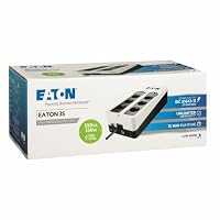 Eaton 3S 550 FR USV – 550VA Offline-Stromversorgung mit 6 FR-Steckdosen & USB-Anschluss (3S550F) – Ansicht 2