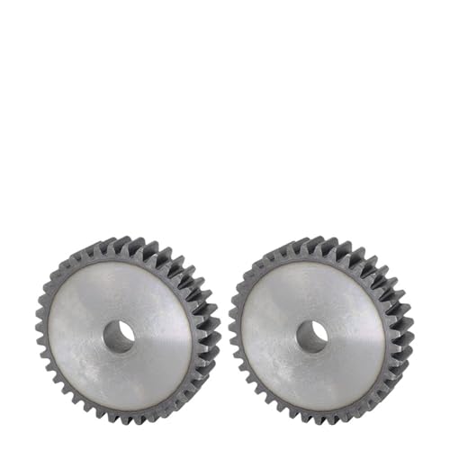 Engranaje cilíndrico de acero al carbono modulo 2 con altura de 20 mm