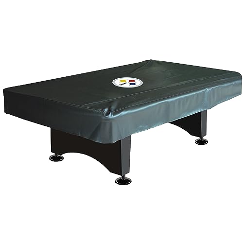 Imperial Officially Licensed NFL Merchandise: Billiard/Pool Table Naugahyde Cover, 8-Foot Table, Pittsburgh Steelers, one Size fits All