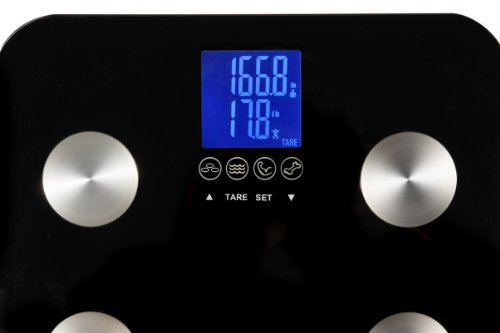 Ozeri Touch (440 lbs / 200 kg) Total Body Bath Scale – Measures Weight, Fat, Muscle, Bone & Hydration with Auto Recognition and Infant Tare Technology - Image 6