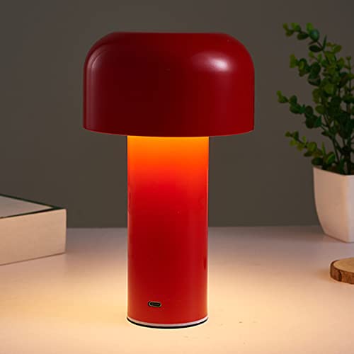 Mushroom Lamp, Bedside Table Lamp, Mushroom Night Light with 3 Colors LED Light - Image 3