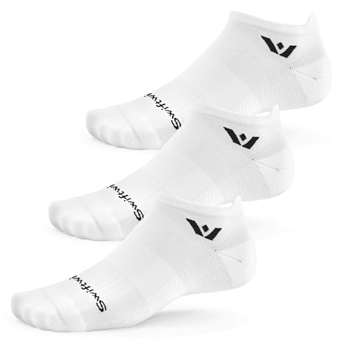 Image of Swiftwick- ASPIRE (3 Pairs) No-Show Running Socks, Cycling Socks, Compression Fit