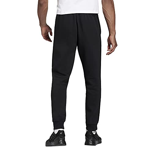 adidas Men's Essentials 3-Stripes French Terry Tapered-Cuff Pants3
