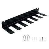 Naissian Baseball Bat Rack Display for Storage Holder Hanging Organizer Bat Rack Holder for 10 Bats or Baseball Wall Mount Fence Hanger, Metal Heavy Duty