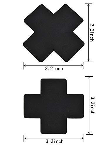 15 Pairs Nipple Cover Pasties Disposable Nipple Covers No Show Satin Stickers Self Adhesive Bra Pasties for Women3