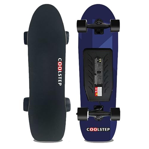 Image of GLWABOMARS Electric Skateboard with Remote, 800W Electric Longboard, 26 Mph Top Speed & 16 Miles Range, Max Load 300lbs, Safety Sandpaper, Suitable for Adults & Teens Beginner Singledrive-D