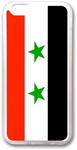 iPhone 6 Plus Cases, Syria Flag Custom Design TPU Case Cover for Apple iPhone 6 Plus with 5.5 inch Screen TPU Transparent