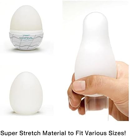 TENGA Easy Beat EGG Male Portable Pleaseure Device, Brush - 3