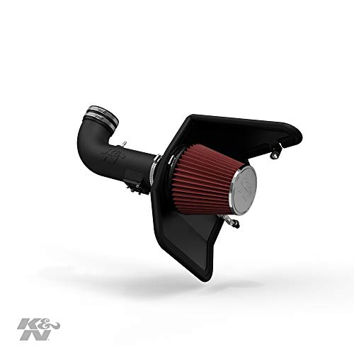 K&N Cold Air Intake Kit: High Performance, Guaranteed to Increase Horsepower: 2010-2015 Chevy
