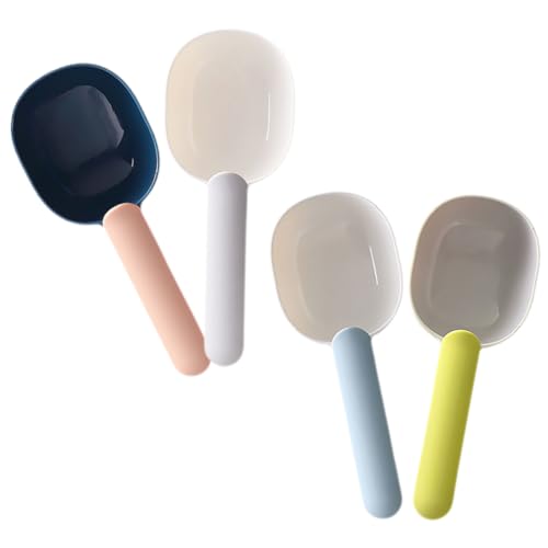EXQUIMEUBLE 4個 大さじ計量スプーン 素材耐久性強い正確目盛り付き 米や調味料用キッチンツール 家用コーヒー豆測定適用
