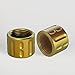 BZGREEN 2 Pack Thread Protector for 1/2 * 28 .22LR, .357 and 5/8 * 24 - Choose Size - Aluminum, Mulitiple Color Options (Tan, 1/2 * 28)