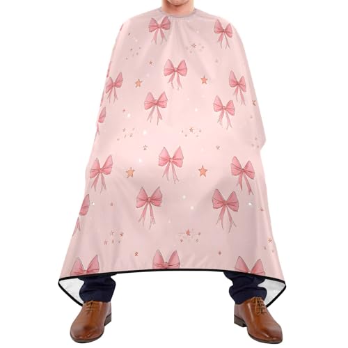 Capa de barbería impermeable para hombres con cierre ajustable miniatura 1