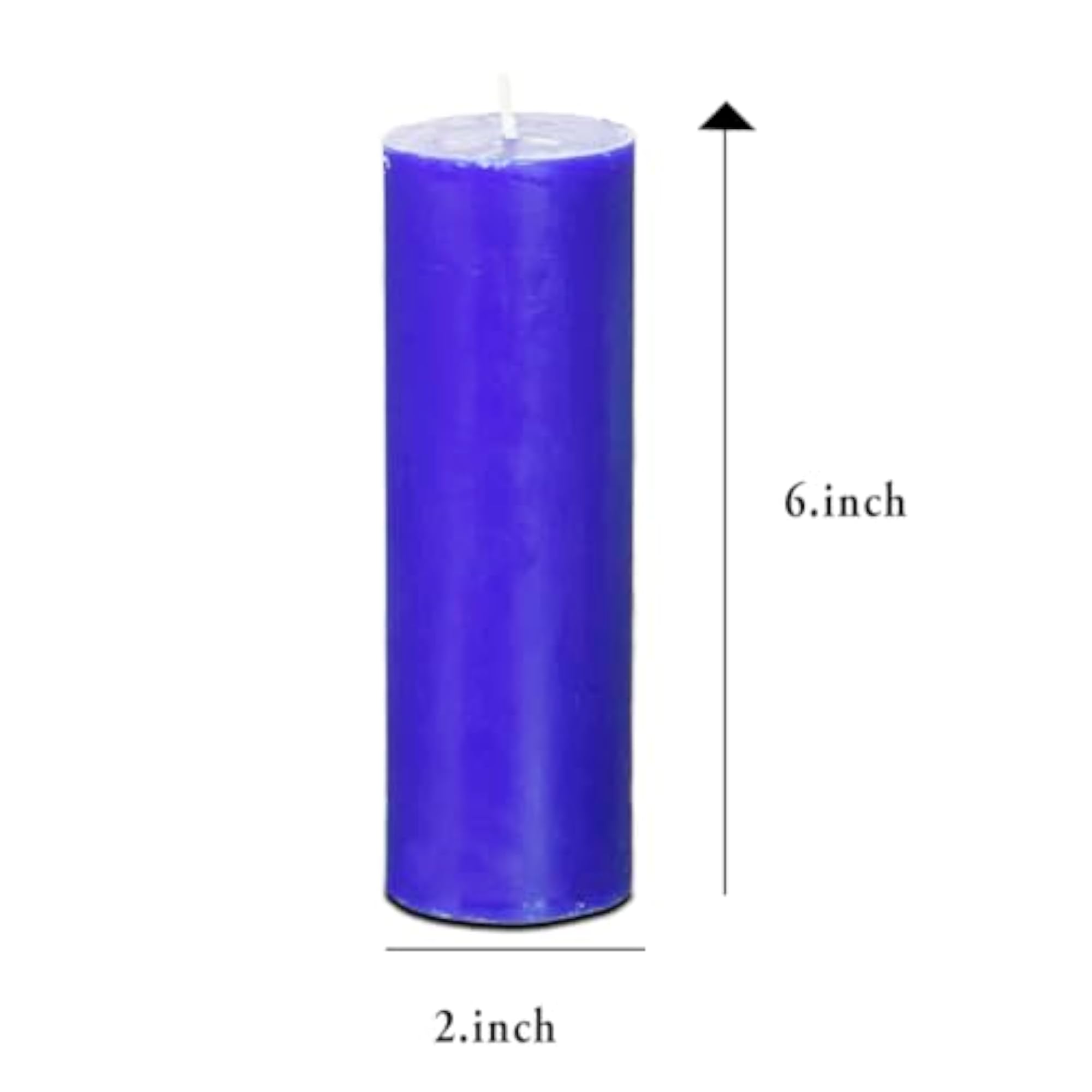 Highly Fragrant Hand Poured Jar Candle with Lavender Pillar