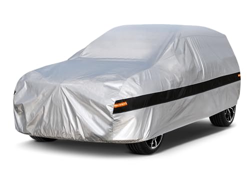 Image of SUV Car Cover Custom Fit BMW X7 2018-2025, Car Cover Waterproof All Weather for Automobiles, Sun Rain Dust UV Protection.
