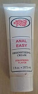 2 Anal Easy 1 otwo (2) Tube of DESENSITIZING Cream Contains BENZOCAINE Strawberry Help Man to Flavored