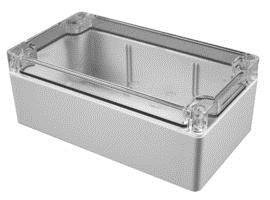 Enclosures, Boxes, & Cases 6.3 x 6.3 x 2.4 Poly Clear Lid