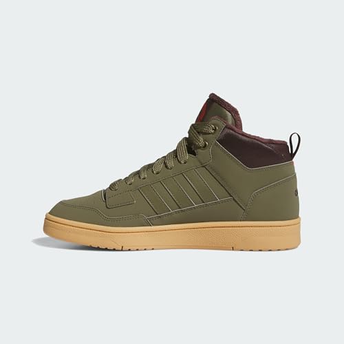 adidas Unisex-Erwachsene Rapid Court Mid Winter Schuhe, Grün, 45 1/3 EU – Ansicht 7
