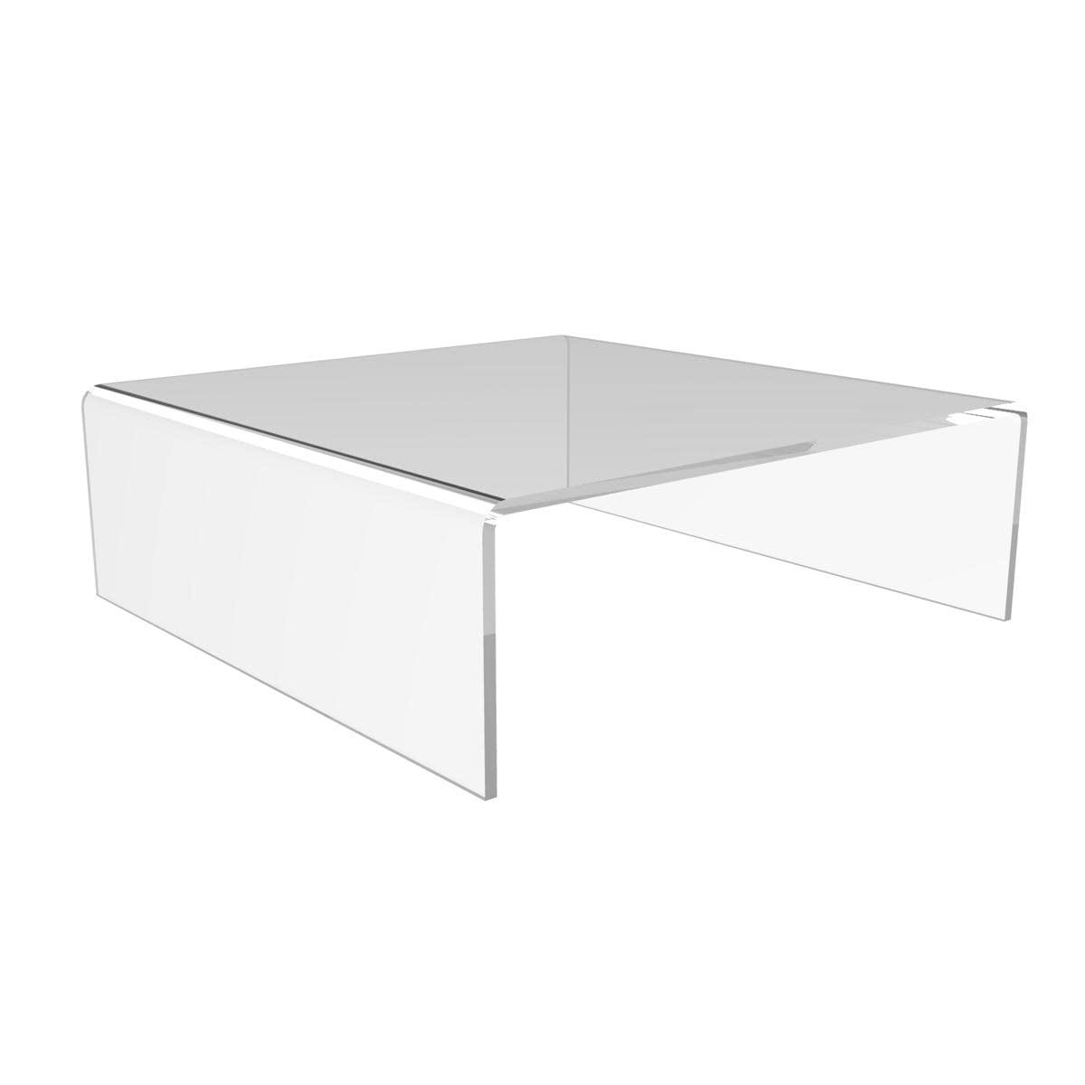 Displaypro Clear Acrylic Riser Display Stand (W200 D100 H200 T5)
