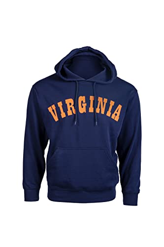 RuckFitt College Sports Team Unisex Sweatshirt Hoodie, Virginia, XX-Large
