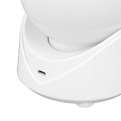 Lámpara de mesa de noche portátil con luz blanca USB miniatura 3