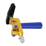 Structure : construit avec une construction robuste, outil les tracas liés au changement d'outils, garantissant la fiabilité pour une utilisation domestique et commerciale, coupe-carreaux manuel compact, outil de coupe de verre