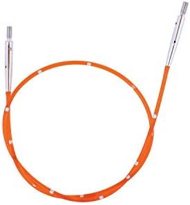 KNITPRO KP42171 Smart Cable: Colour Coded: Yellow: 20cm, Nylon