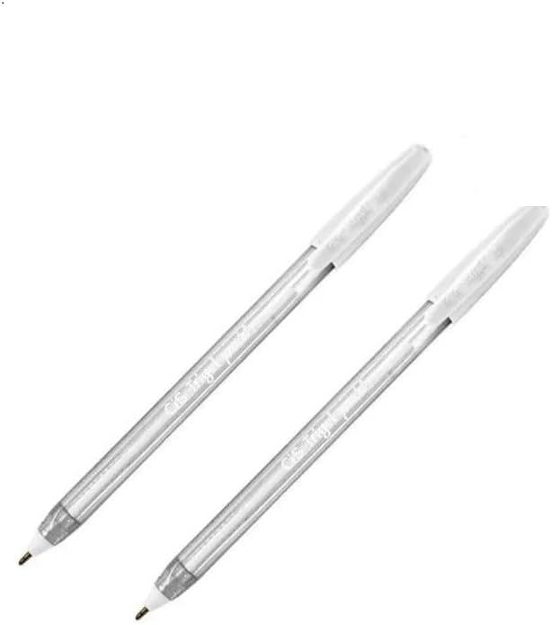 Caneta Gel Cis Trigel Branca - Kit c/2unidades