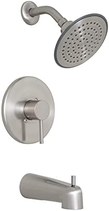 PROFLO PF8830G Orrs Tub and Shower Trim Package with 1.75 GPM Single Function Shower Head - Brushed Nickel
