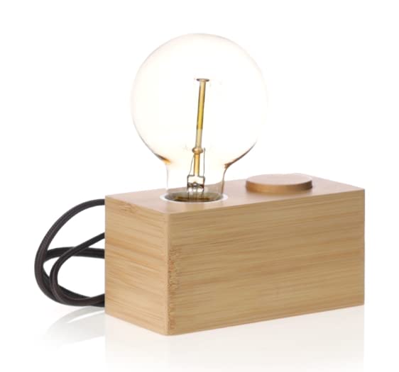 noTrash2003 Stylish simple table lamp with warm light for living room or chest of drawers enhances the shelf and brightens the mood - Image 3