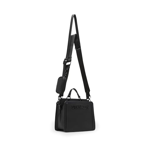 Image of Steve Madden EVELYNF Logo Plaque Top Handle