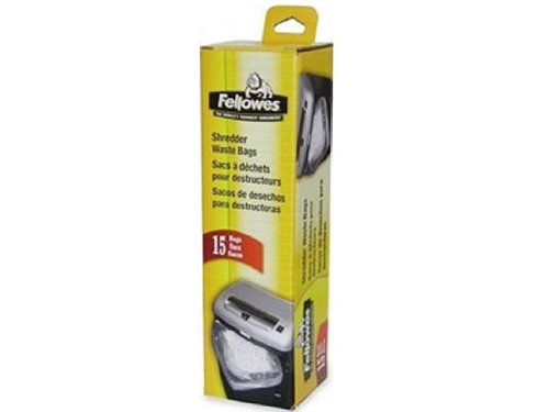 Retail Shredder Bags, 1 Box of 15 Bags