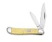Case Cutlery 00030 3220 Cv Yellow Handle Peanut