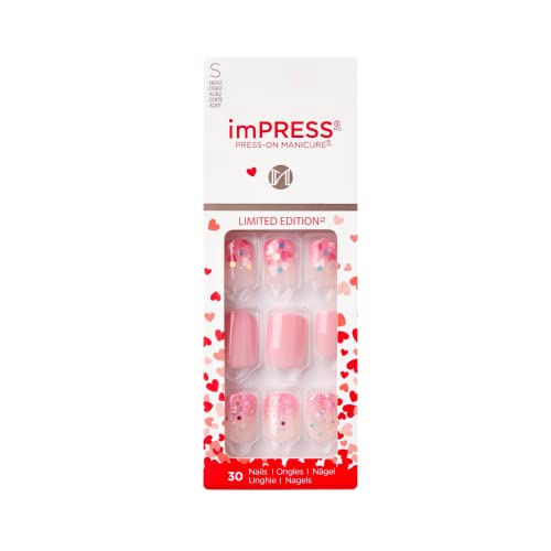 Kiss imPRESS Lovely Day Press on Nails, Valentine's Day Kiss imPRESS Lovely Day Press on Nails, Valentine's Day