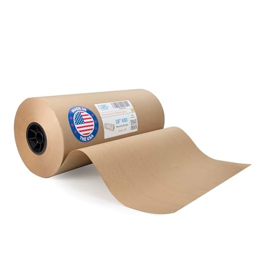 18" Kraft Paper Roll for Wrapping and Crafts