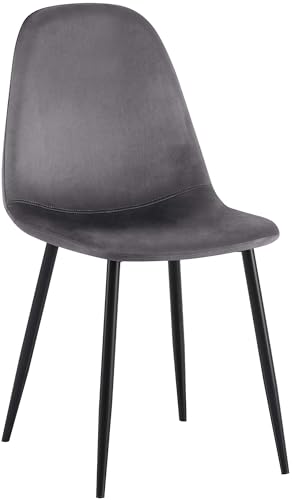 CLP Esszimmerstuhl gepolstert Napier, Küchenstuhl mit Rückenlehne und...