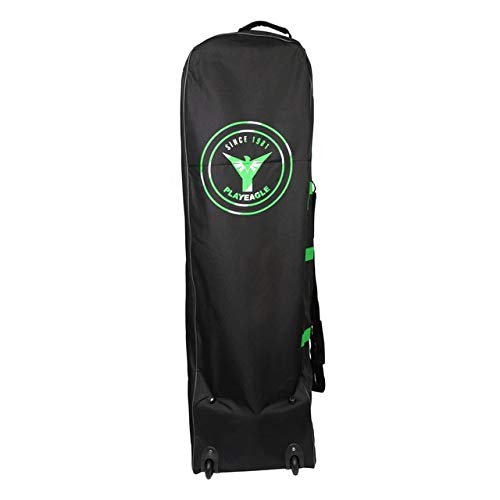 3nh3nh Pack of 1 Carry-Bag-Case Rolling-Wheel Travel-Trolley-Cover Golf-Club Aviation-Bag Folding (Color: Green)